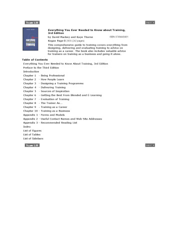 همه چیزهایی که شما همیشه در مورد آموزش نیاز دارید