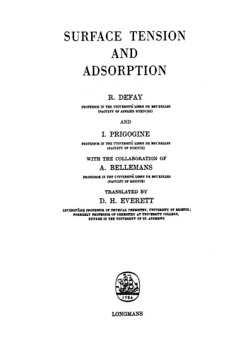 تنش سطحی و جذب