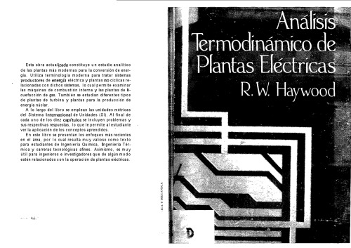 تجزیه و تحلیل ترمودینامیکی نیروگاه ها. در واحدهای SI