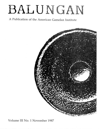 مجله Balungan Gamelan