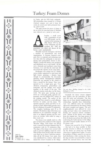 ﻿مسکن مسکونی گنبد فوم پلی یورتان زلزله ترکیه