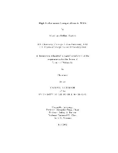 محاسبات با عملکرد بالا در NMR