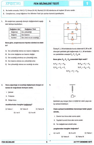 ﻿آزمایشی Apotemi TYT Science 25 2018