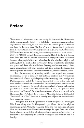 ﻿اسلام سازی و مخالفان آن در جاوا: تاریخ سیاسی ، اجتماعی ، فرهنگی و مذهبی ، ج. 1930 تا کنون