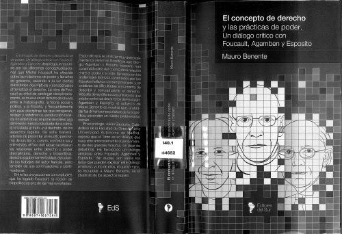 ﻿مفهوم قانون و اعمال قدرت. گفتگوی انتقادی با فوکو، آگامبن و اسپوزیتو