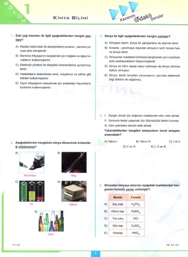 ﻿345 TYT بانک سوالات شیمی (واحد 1،2،3،4،5) 2018-19