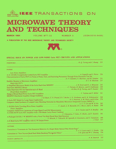 ﻿IEEE MTT-V032-I03 (1984-03)