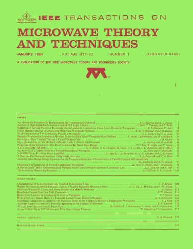 ﻿IEEE MTT-V032-I01 (01-1984)