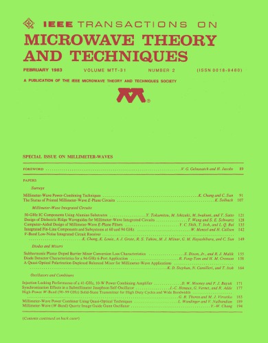﻿IEEE MTT-V031-I02 (1983-02)