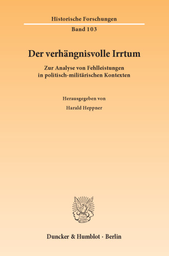 ﻿خطای مرگبار در تحلیل اشتباهات در زمینه های سیاسی-نظامی