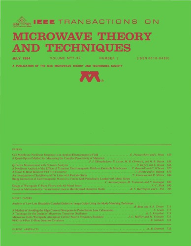 ﻿IEEE MTT-V032-I06 (1984-06)