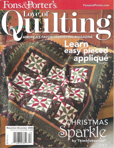 ﻿Love of Quilting 2008-11-12