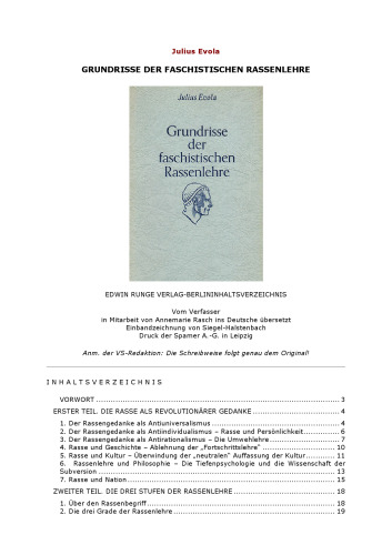 ﻿طرح کلی نظریه نژادی فاشیستی