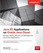 ﻿برنامه های Java EE در Oracle Java Cloud:: توسعه، استقرار، نظارت و مدیریت برنامه های Java Cloud شما