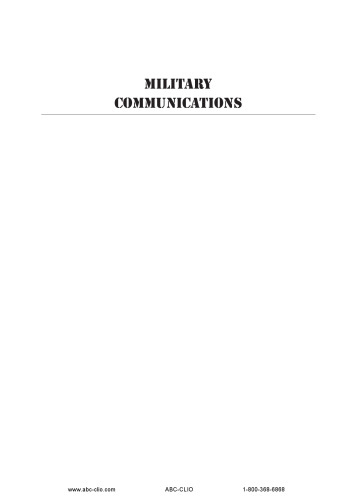 ﻿ارتباطات نظامی: از دوران باستان تا قرن 21