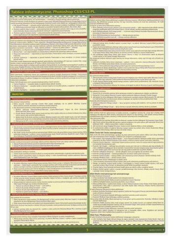 ﻿Photoshop CS3/CS3 PL: تابلوهای اطلاعات