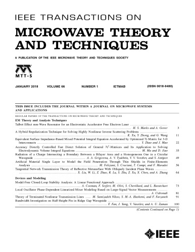 ﻿IEEE MTT-V066-I01 (01-2018)