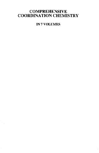 شیمی هماهنگی جامع شاخص ها