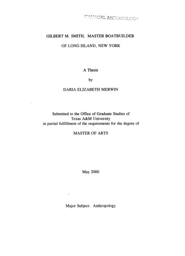 ﻿گیلبرت ام. اسمیت از طرح قایق قایق لانگ آیلند لانگ آیلند