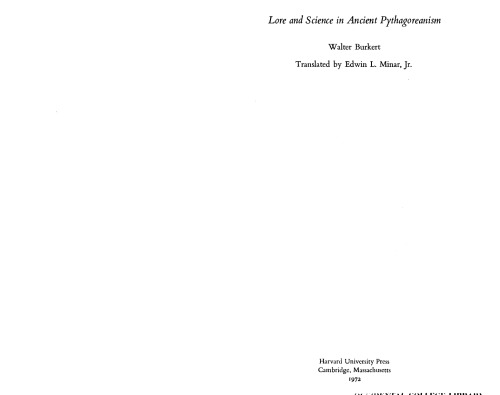 ﻿فرهنگ و علم در فیثاغورث باستان