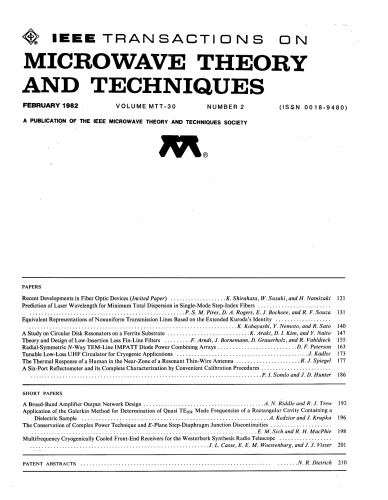﻿IEEE MTT-V030-I02 (1982-02)