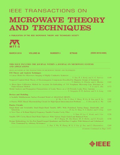 ﻿IEEE MTT-V066-I03 (03-2018)