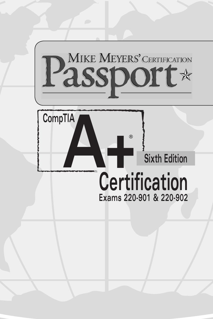﻿پاسپورت گواهینامه CompTIA A+ Mike Meyers (امتحانات 220-901 و 220-902)
