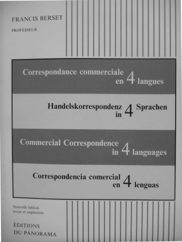 ﻿مکاتبات تجاری به 4 زبان/Handelskorrespondenz به 4 زبان/مکاتبات تجاری به 4 زبان/مطابق تجاری به 4 زبان