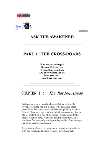 ﻿از بیدار شدگان بپرسید: راه منفی