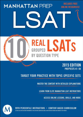 ﻿10 LSAT واقعی گروه بندی شده بر اساس نوع سوال