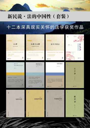 ﻿法的中国性套装（新民说·共12本）