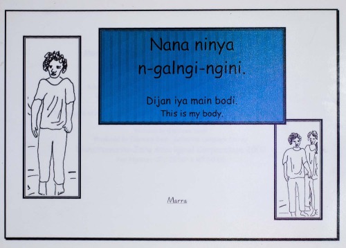 ﻿مادر من n-galngi-ngini است. این بدن من است. این بدن من است