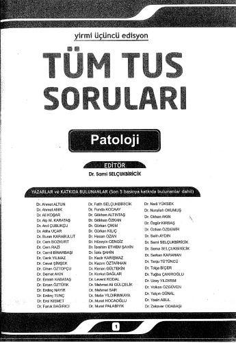 ﻿تمام سوالات توس آسیب شناسی