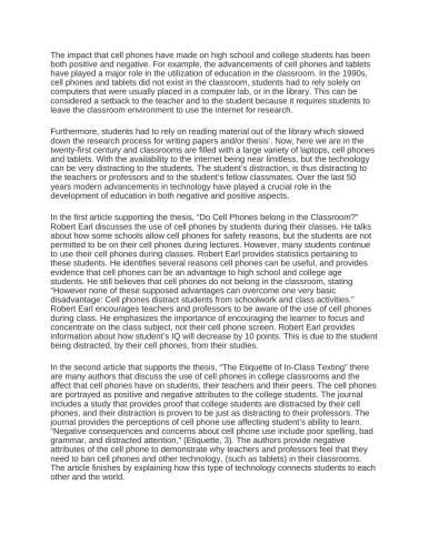 ﻿دلا کروز: تاثیری که تلفن های همراه بر دانش آموزان دبیرستانی و کالج گذاشته است