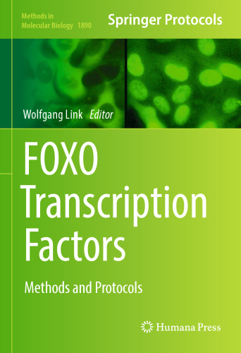 ﻿فاکتورهای رونویسی FOXO: روش ها و پروتکل ها