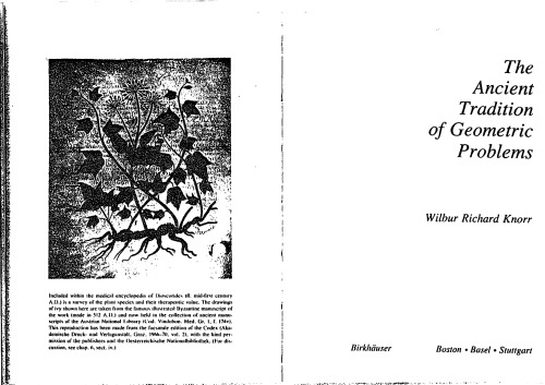 ﻿سنت باستانی مسائل هندسی