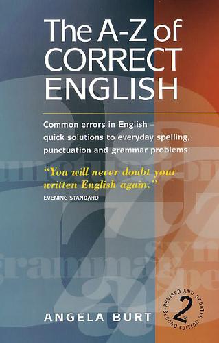 A-Z انگلیسی صحیح