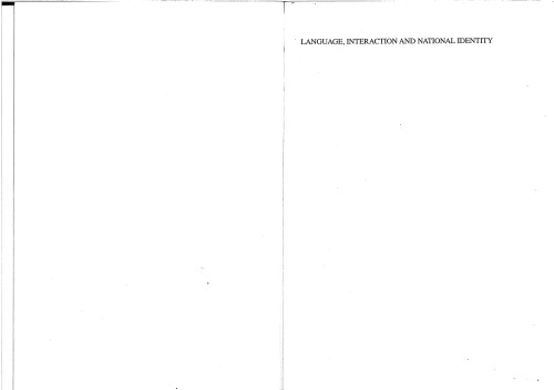 ﻿زبان، تعامل و هویت ملی