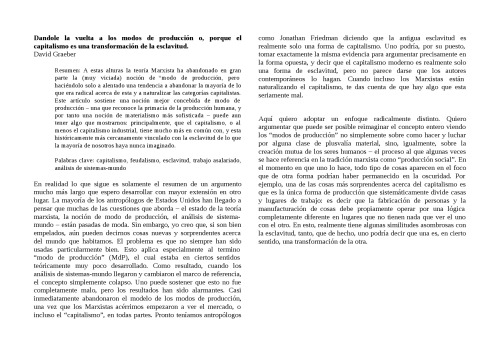 ﻿وارونه کردن شیوه های تولید یا به این دلیل که سرمایه داری دگرگونی برده داری است