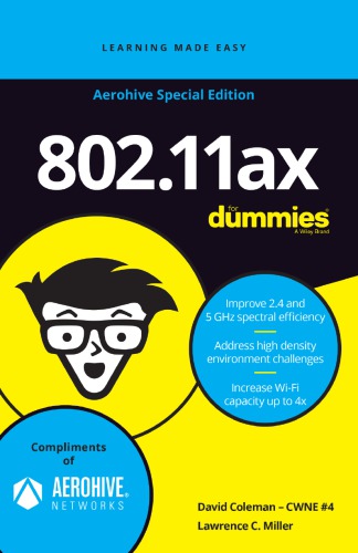 ﻿802.11ax for Dummies: Aerohive Special Edition