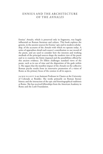 ﻿Ennius و معماری Annales