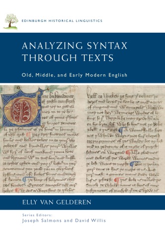 ﻿تجزیه و تحلیل نحو از طریق متون: انگلیسی قدیمی، میانی و اولیه