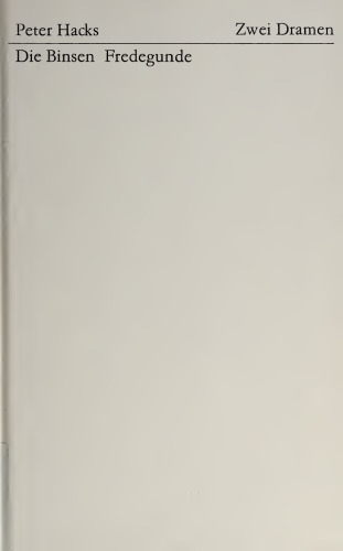 ﻿عجله ها/فردگاند. دو درام