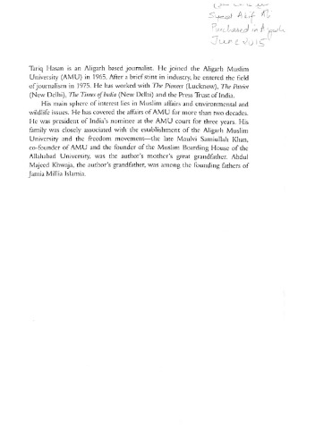 ﻿جنبش علیگر و ساختن ذهن مسلمان هندی، 1857-2002