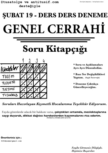 ﻿سوالات امتحانات جراحی عمومی توس با پاسخ