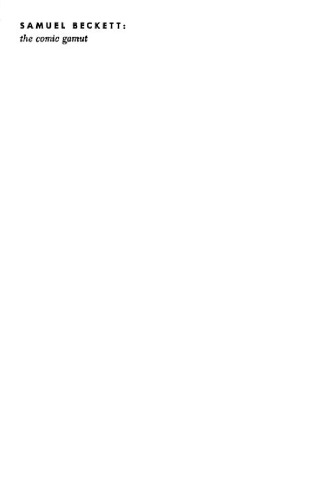 ﻿ساموئل بکت: The Comic Gamut
