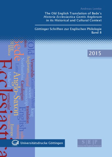 ﻿ترجمه انگلیسی قدیمی «Historia Ecclesiastica Gentis Anglorum» Bede در زمینه تاریخی و فرهنگی آن
