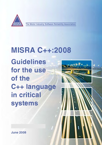 ﻿دستورالعمل استفاده از زبان C++ در سیستم های حیاتی: MISRA C++ 2008
