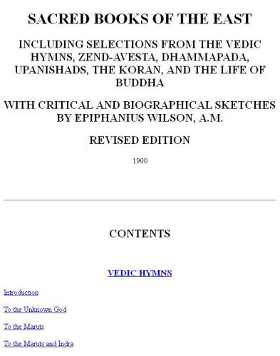 ﻿کتب مقدس مشرق زمین