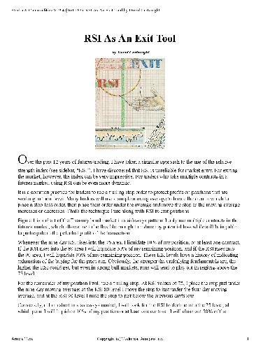 RSI به عنوان یک ابزار خروج